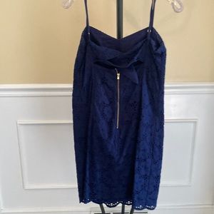 Beautiful navy blue Lilly Pulitzer size 8 dress